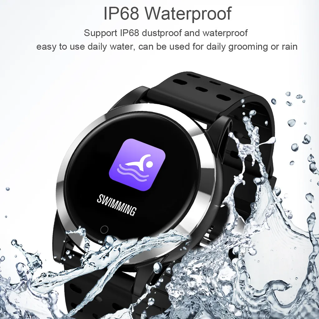 YOCUBY R19 Smart Watch ECG+PPG HR Blood Pressure Oxygen Monitor Sport Fitness Monitor Calory Wearable for IOS for Xiaomi Samsung