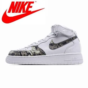

original Nike Air Force 1 Jungle camouflage Men's Mid-Top Sneakers Size 40-45 19304-003