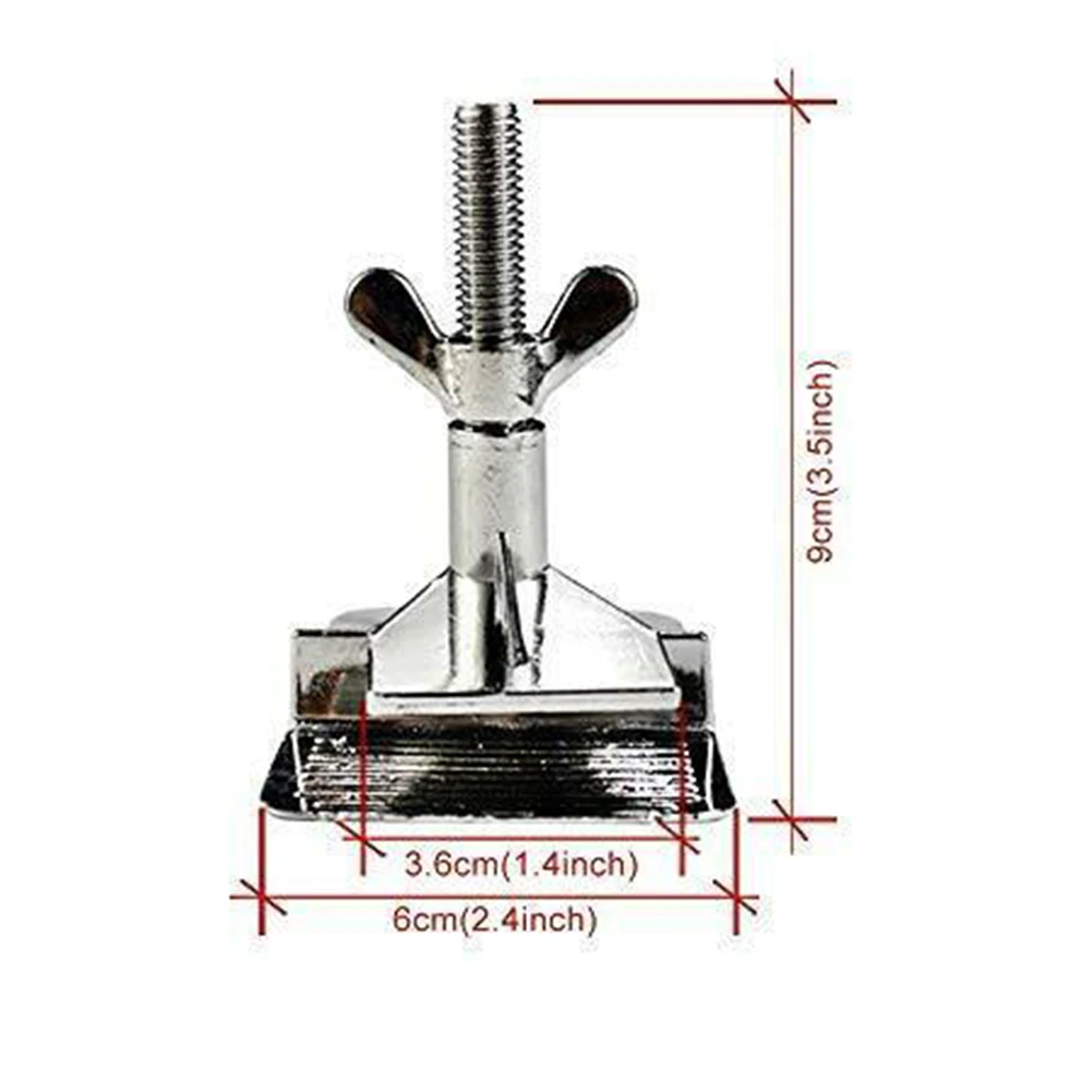 2 шт. шнек Ракель трафаретная печать diy части бабочка шарнирный зажим эмульсия металлическая рамка Прочный инструмент крепление хобби