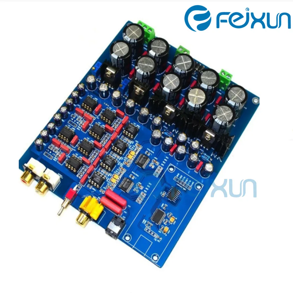 1pcs / Lot YJ Dual Chip PCM1794 + AK4113 Luxury Decoder DAC (Supports Fiber Coax USB Input) | Автомобили и мотоциклы