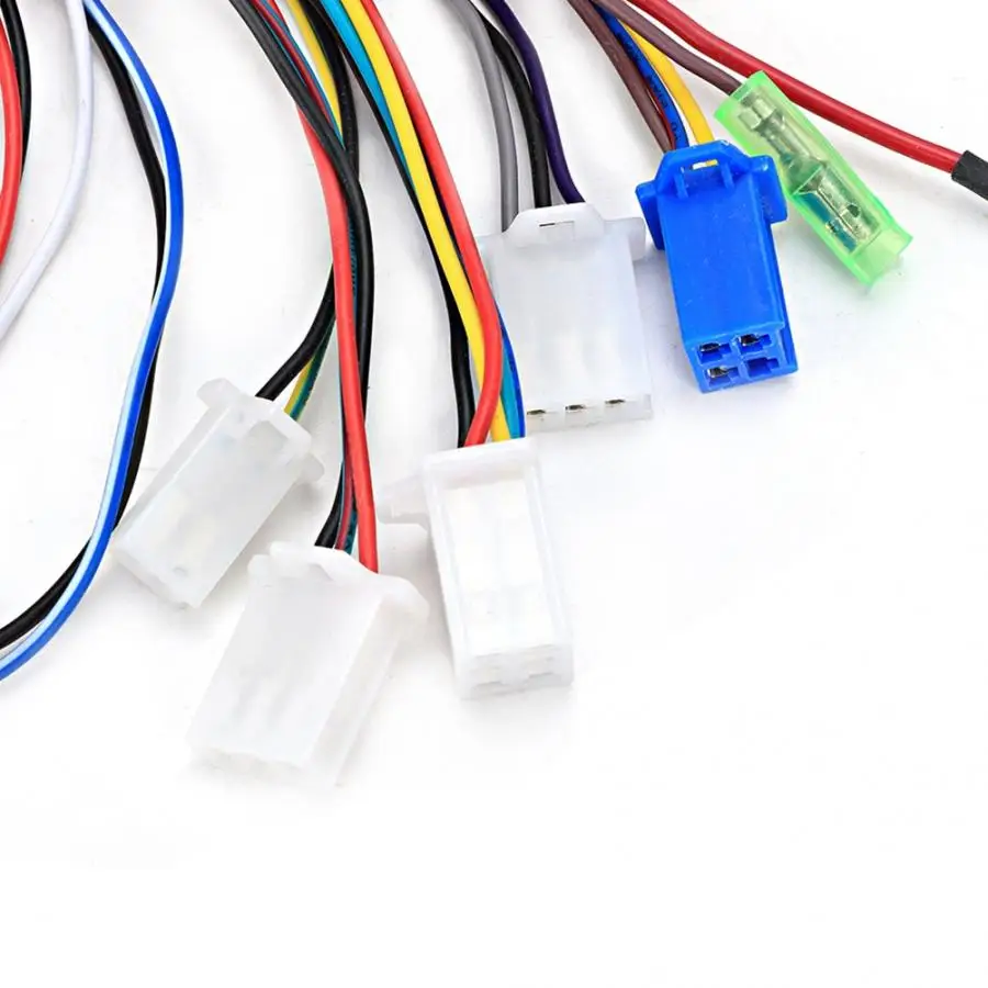 Универсальный бесщеточный ЖК-контроллер 48 V/64 V 1500W DC двойной режим для щеточного двигателя 18 Mosfet Матовый контроллер аксессуары