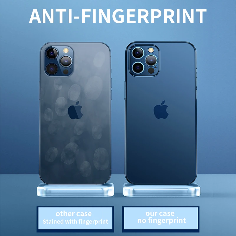 Luxury Plating Square Frame Matte Soft Silicone Case for iPhone 11 12 13 Pro Max Mini XR X XS 7 8 Plus SE 2020 Transparent Cover