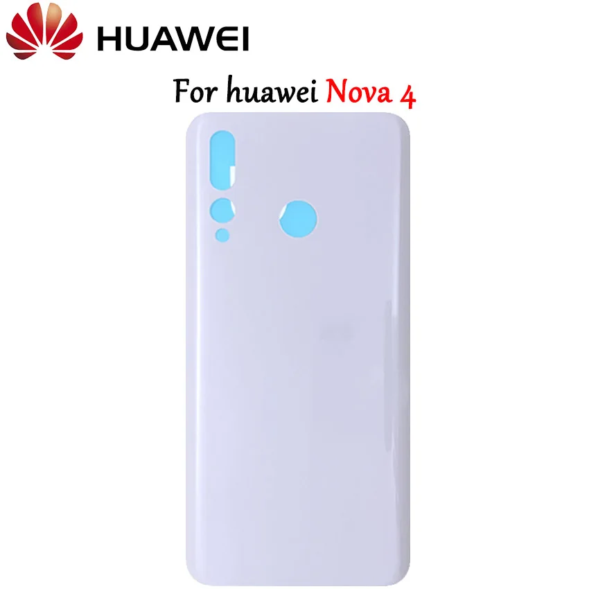 Аккумулятор задняя крышка корпус двери для huawei Nova 4 батарея задняя крышка для huawei Nova 4 запасные части чехлы