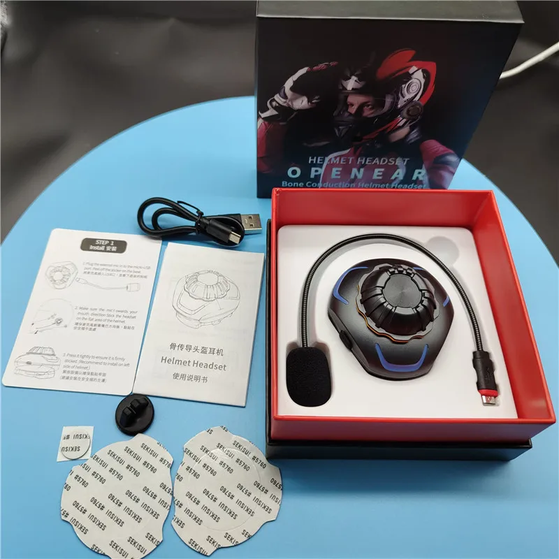 Pgdm Helmet Headset Bone Conduction 