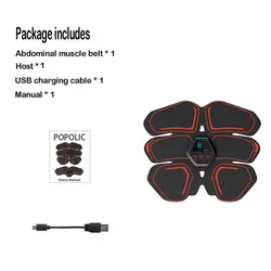 EMS Abdominal Muscle Stimulator and Slimming Belt (Only Abdominal)