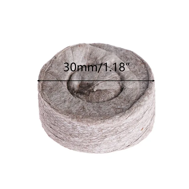 50Db-Csomag 30 Mm-Es Jiffy Tőzegpellet Pehét Talajblokk-Gyártó Kezdő Dugók Seeds Starter Professional A Kerthez - Image 2
