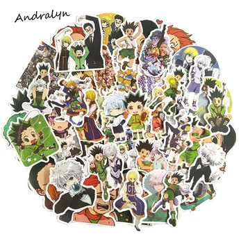 

50Pcs/Set Anime Hunter X Hunter Stickers For The Portable Notebook Motorcycle Bicycle Refrigerator Washing Machine Stickers Toys