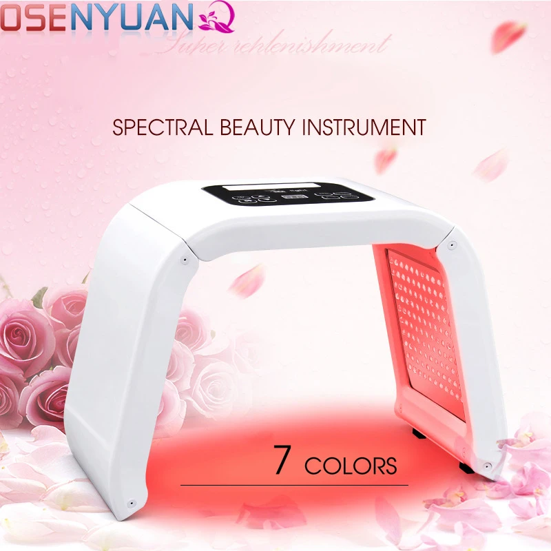 

Home Use PDT LED Photon Light Therapy Lamp Facial Body Beauty SPA PDT Mask Skin Tighten Rejuvenation Acne Wrinkle Remover White