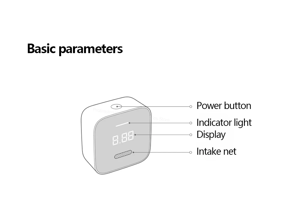 Xiaomi Mijia монитор формальдегида Bluetooth детектор газа Тестер качества воздуха OLED газоанализатор для дома безопасный с помощью приложения Mijia управление