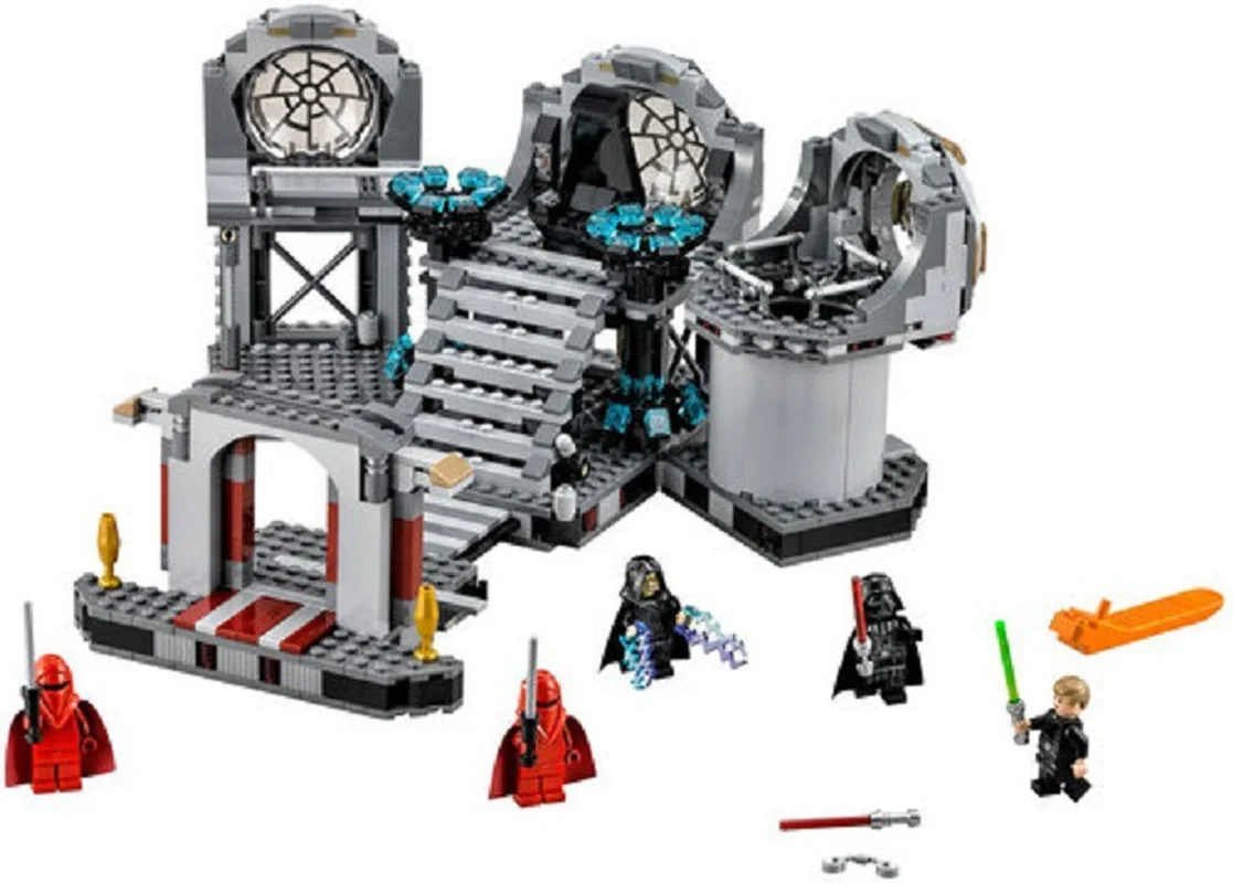 Beste 10464 De Death Star Final Wijten 723 Pcs Compatibel met Legoinglys Star Wars Serie Bela Bouwstenen Speelgoed voor Kinderen