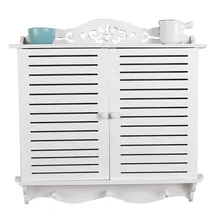 Настенная креативная декоративная коробка для счетчиков, электрическая коробка, садовая настенная декорация, мультимедийная экранирующая коробка, сделай сам, полый резной деревянный B