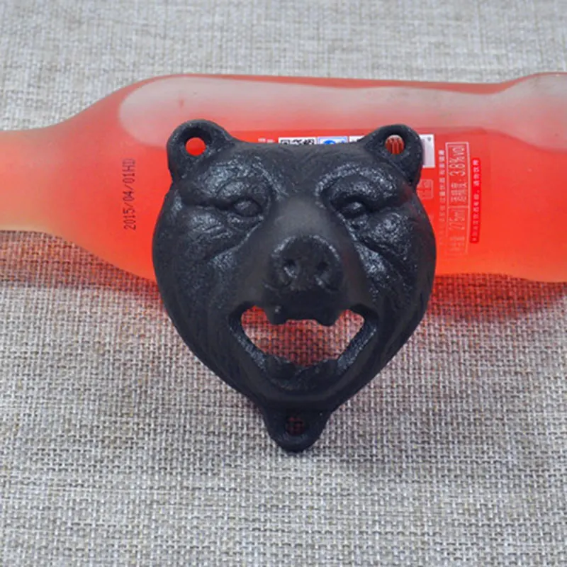 Abridor de garrafa de urso montagem na