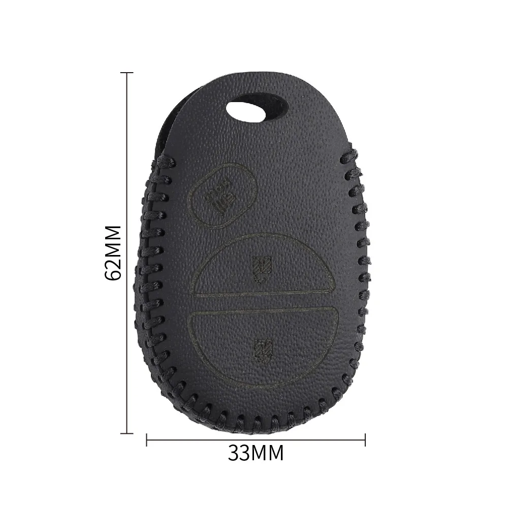 Кожаный чехол для ключей, пригодный для Toyota Sienna Tacoma Tundra Sequoia брелок для ключей, дистанционный чехол, защитный чехол, брелок для автомобиля-Стайлинг