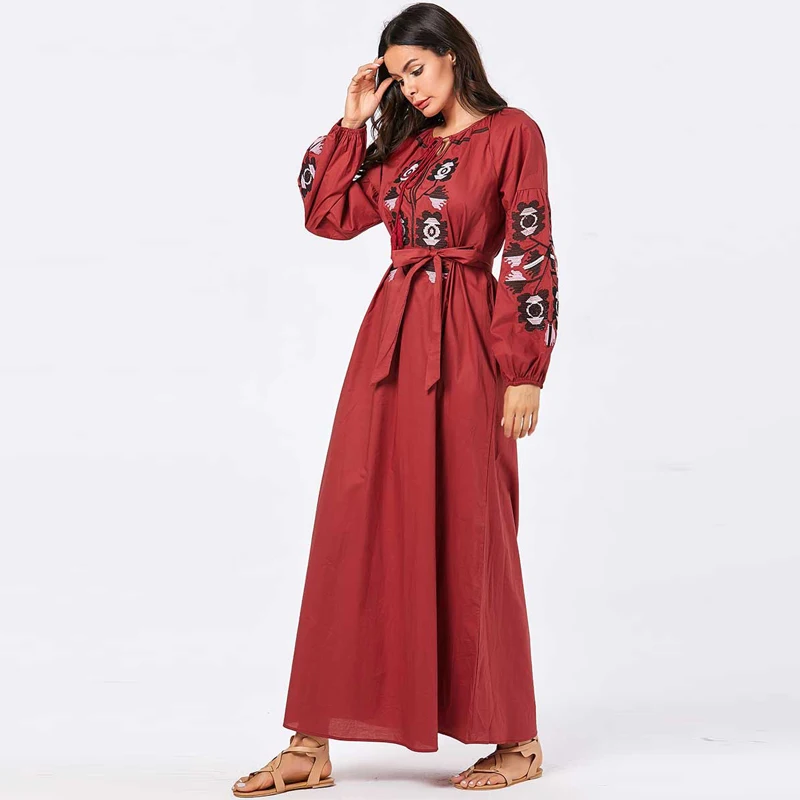 Vestidos abaya турецкое исламское арабское мусульманское Макси платье Кафтан Дубай Arabe кафтан Tesettur Elbise Eid Robe Longue Djelaba Femme