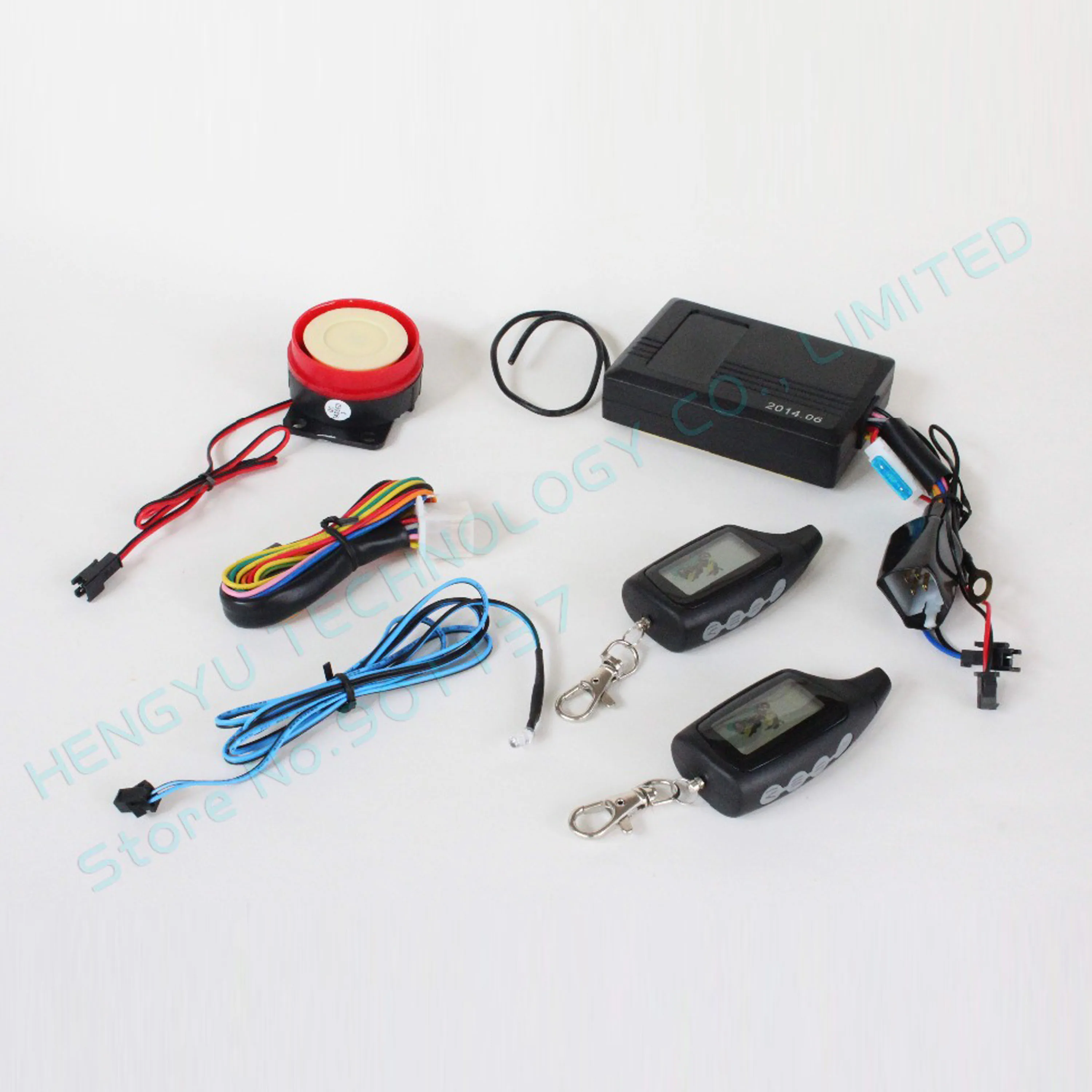 2 way alarm motorcycle