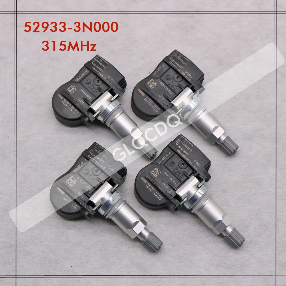 TMPS-2011 2012 기아 쏘렌토 타이어 압력 센서, 현대 433MHz TPMS 52933-3N000 - 티몬