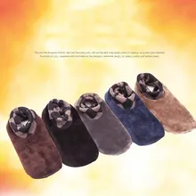 Мужские и женские утепленные зимние теплые носки нескользящий для дома пол мягкие повседневные тапки чулочно-носочные изделия AIC88