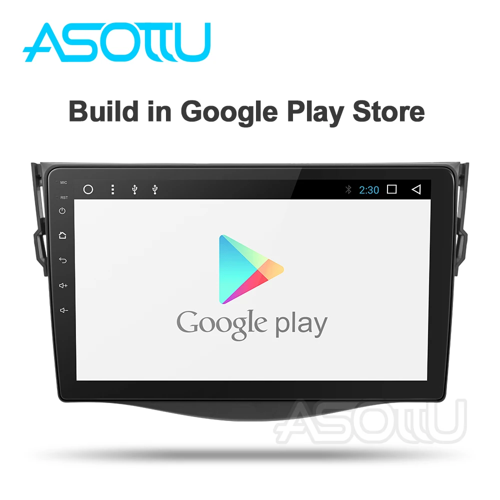 Автомобильный DVD плеер Asottu TO601 android 9 0 PX6 для toyota rav4 2007 2008 2009 2010 2011 радио gps