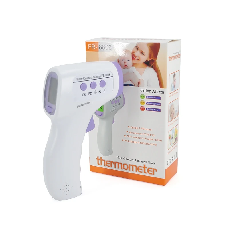 

Body Temperature Fever Digital Measure Tool For Adult Muti-fuction Baby Forehead Thermometer Non Contact Infrared Thermometer