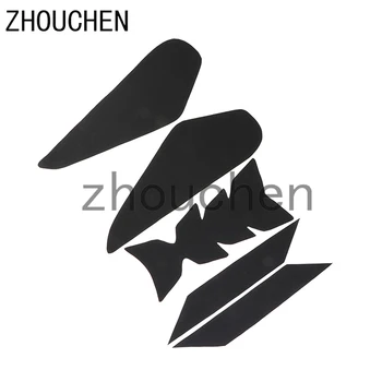 

5 Pieces Motorcycle Gas Fuel Tank Traction Pads Side Knee Grips Fit for Kawasaki Ninja 400 2018 2019, Black