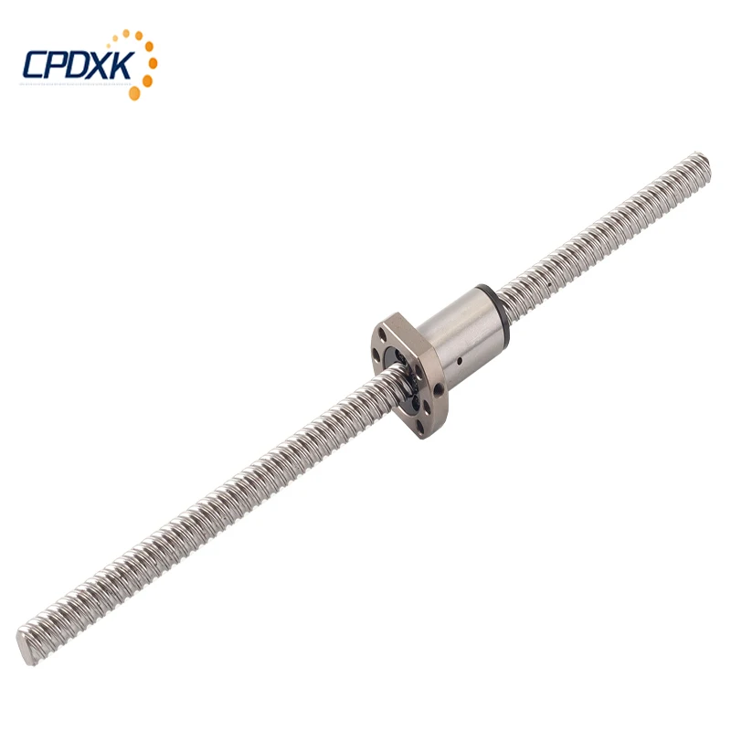 

SFS1610 SFS1616 any Length C7 ball screw with end machined +SFS1610 /SFS1616 balL nut for cnc machine
