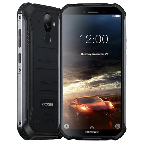 Doogee S40 Lite, 2 ГБ, 16 ГБ, сотовый телефон, 5,5 дюймов, отпечаток пальца, ID, разблокировка лица, 4650 мАч, Android 9,0, OTG, смартфон, 3g, WCDMA, камера 8 МП