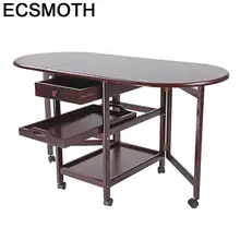 

Dinning Juego Tavolo Da Pranzo Set Yemek Masasi Shabby Chic Wooden Folding Comedor Desk Tablo Mesa De Jantar Dining Table