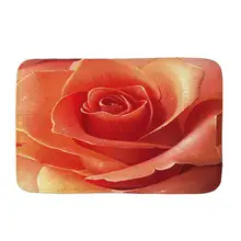 Домашняя Цветочная печать ароматизатор подушка для пола дверной коврик кухонная подушка коврик для ванной комнаты чехол для подушки коврик для малыша