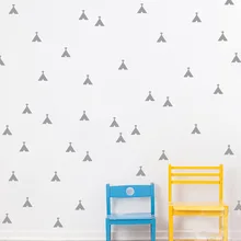 Funlife украшение маленькая клейкая бумага DIY креативные наклейки маленький тент виниловые наклейки на стену спальня гостиная LV001