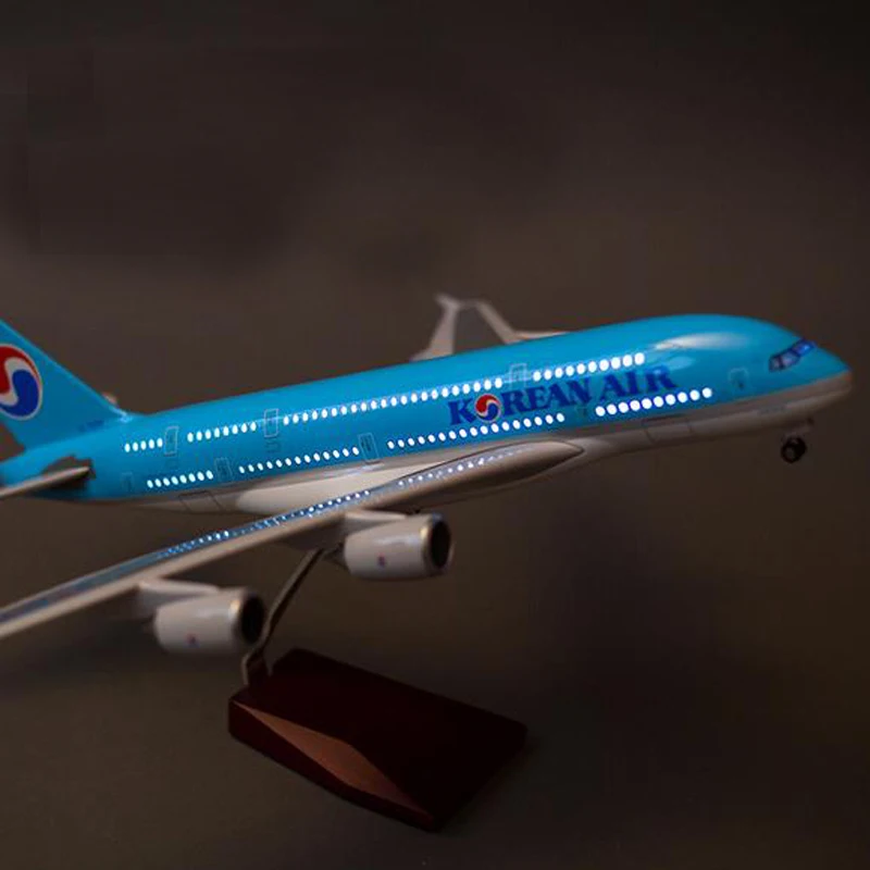 47 см 1/150 масштабная модель самолета Корейская авиакомпания Boeing ...