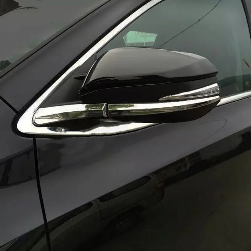Хромированная ABS дверная боковая накладка зеркала заднего вида для Toyota Highlander