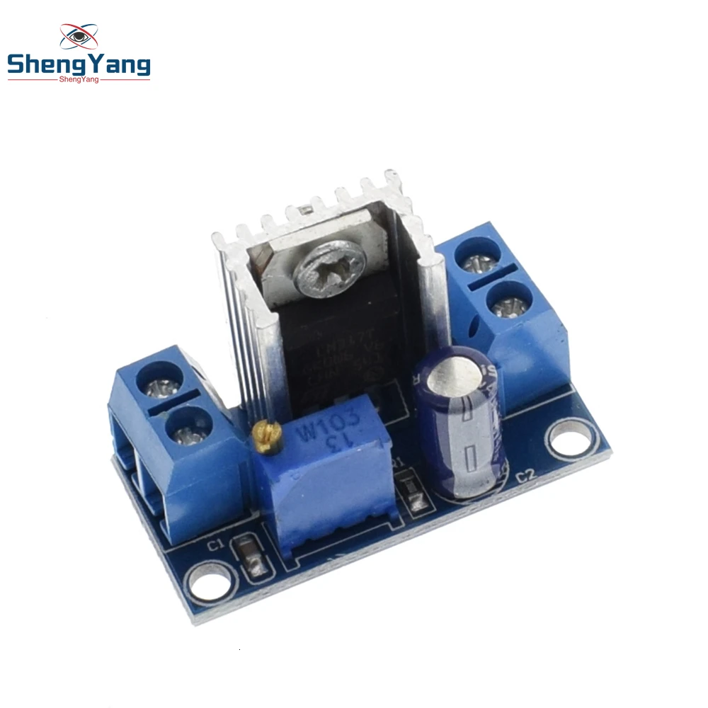 LM317 DC-DC понижающий преобразователь модуль линейной платы LM317 регулируемый регулятор напряжения источник питания