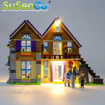 

SuSenGo LED Light kit For 41369 Friends Series Mia's House Building Blocks Lighting Set Compatible with 01081 37112 11204