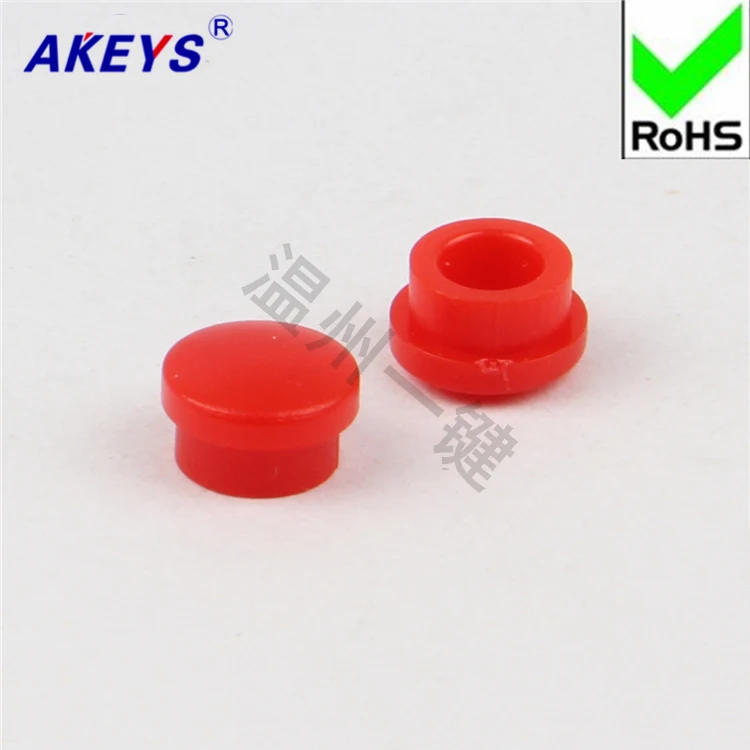 

A59 High quality straight key switch hat switch self-locking red and white black with key switch / key switch cap