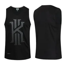 От производителя, спортивный жилет без рукавов, жилет свободного кроя, Быстросохнущий дышащий черный баскетбольный жилет Mamba Durant, топы