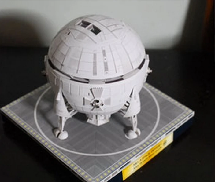 Aries 1b Lunar Spacecraft 3d Simulation Space Paper Model Handmade Toy -  Card Model Building Sets - AliExpress