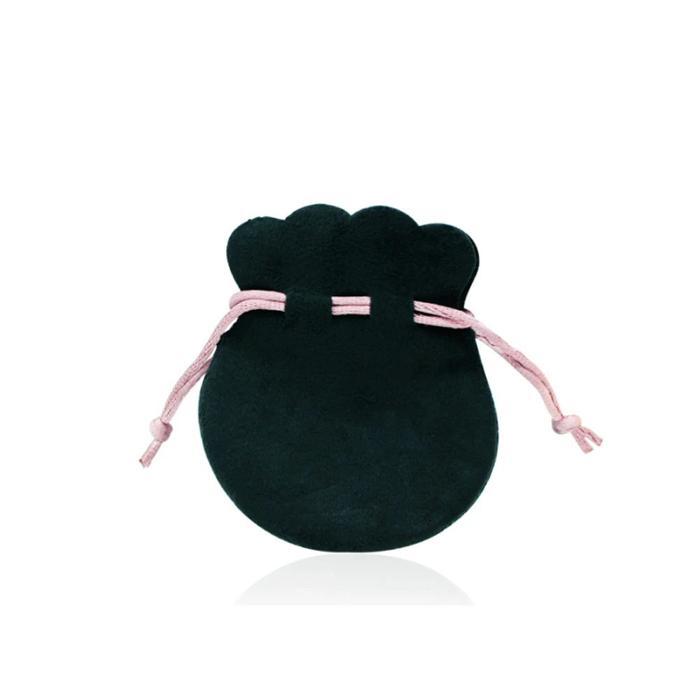 Подлинный Шарм бусины Мода логотип шаблон серии кольцо коробка ювелирных изделий высокое качество изысканный коллекционное украшение подарок - Color: black dust bag pink