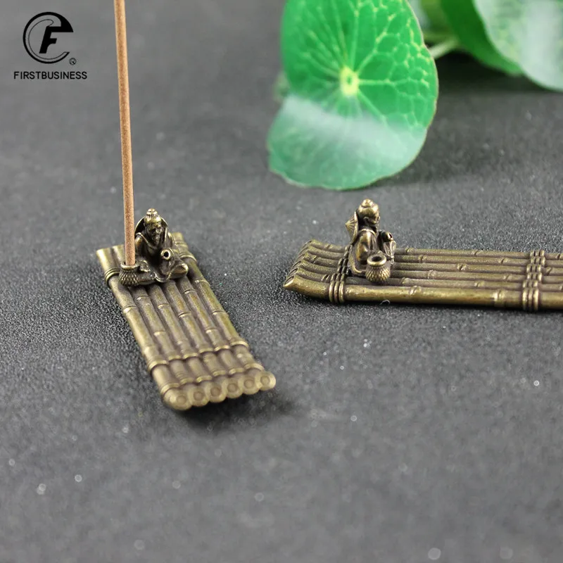 1pc Brass Metal  Creative Boat Adornment Boat Model Handicraft for Home  Office