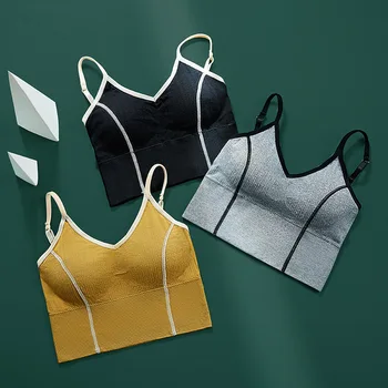 

Celebrity Style Upgraded U-Shaped Beauty Back Camisole Wrap-around Seemless No Steel Ring Base Sports WOMEN'S Tube Top Unde