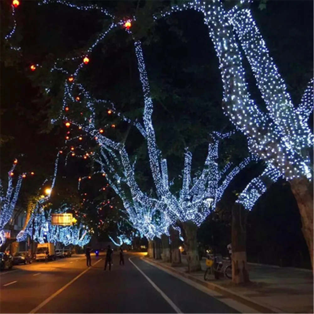 Рождественская гирлянда светодиодный светильник s10m/100 светодиодный водонепроницаемый Сказочный светильник для праздников, в помещении, вечерние, уличные, уличные украшения