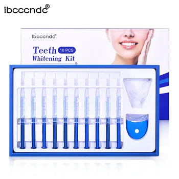 

Tooth Whitening Gel Kit Lamp Dental Bleaching System Oral Hygiene Gel Kit Bright White Tooth Whitener Household Beauty Tool