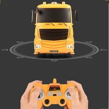 Пульт дистанционного управления инженерный Автомобиль 2,4G беспроводной пульт дистанционного управления электрический игрушечный самосвал 1:26 миксер Детский мальчик игрушка