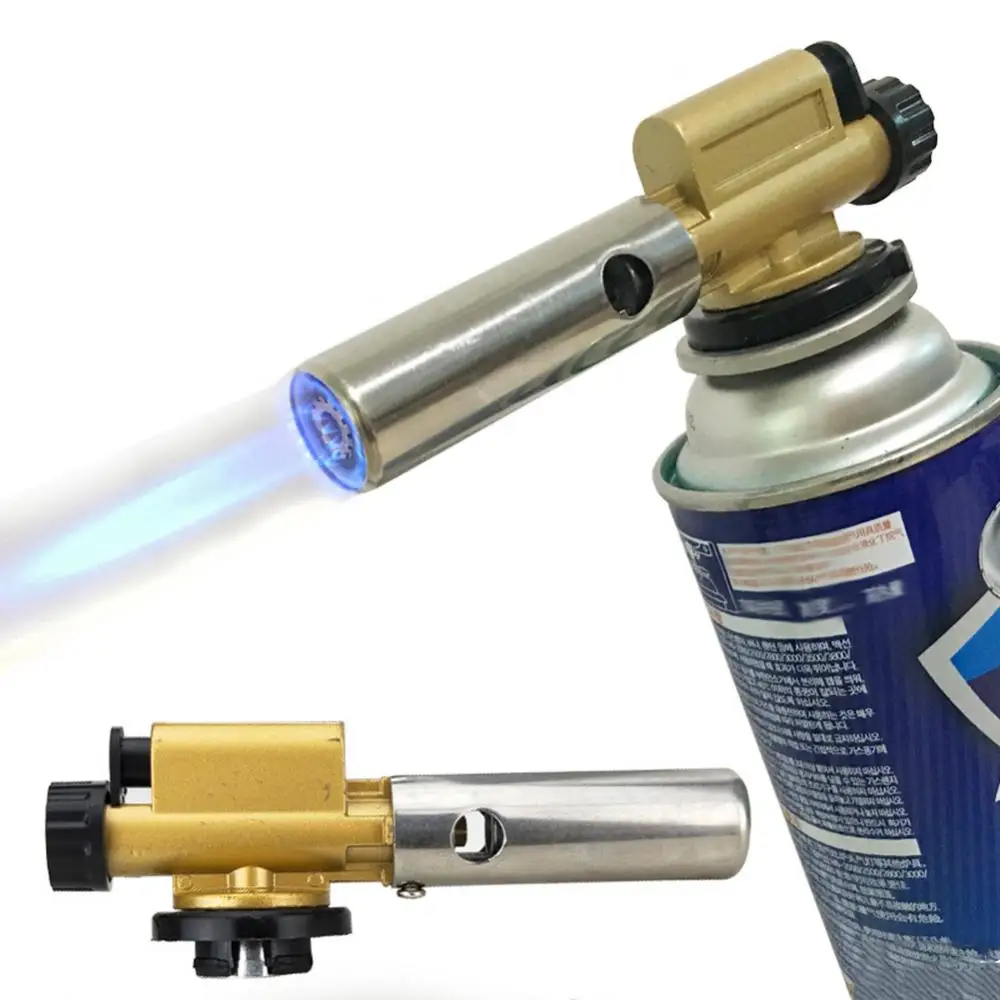 Hot !! Flame Lighter Jet BBQ Camping Welding Auto Butane Burner Ignition Gas Torch