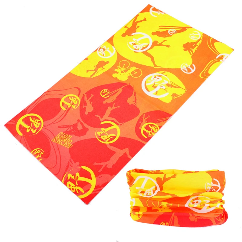 Face Bandanas Design Tubular Cycling Bandana Headbands Multi Use Bicycle Riding Face Shield Neck Warmer Head Scarf Turban - Цвет: H121