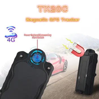 

4G Vehicle GPS Tracker GPS Location Magnet Waterproof TK20C 20000mAh Real Time Tracking with Global Use Car GPS Tracking System