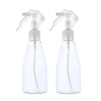 

2PCS 200ml Misting Spray Bottle Super Fine Misting Bottle Clear Iron Spray Bottle Empty Spray Bottles for Cleaning Gardening