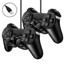 USB Wired Gamepad Controller Black Joystick Wide Compatibility Joypad For PC Laptop Windows XP/7/8/10 Raspberry Pi 4 3 Retropie
