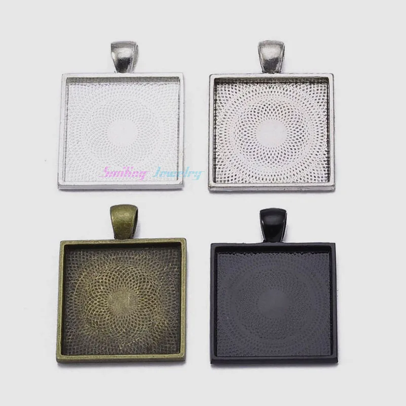 10 шт. подвеска для бижутерии 1 дюйм 25 мм|blank bezel pendants|blank bezelbezel pendant |