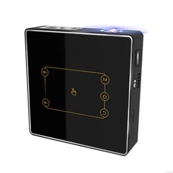 

C9PLUS+ Mini Portable HD 1080P Office Home DLP Projector BT4.0 Projector LED Portable HD Projector(US PLUG)