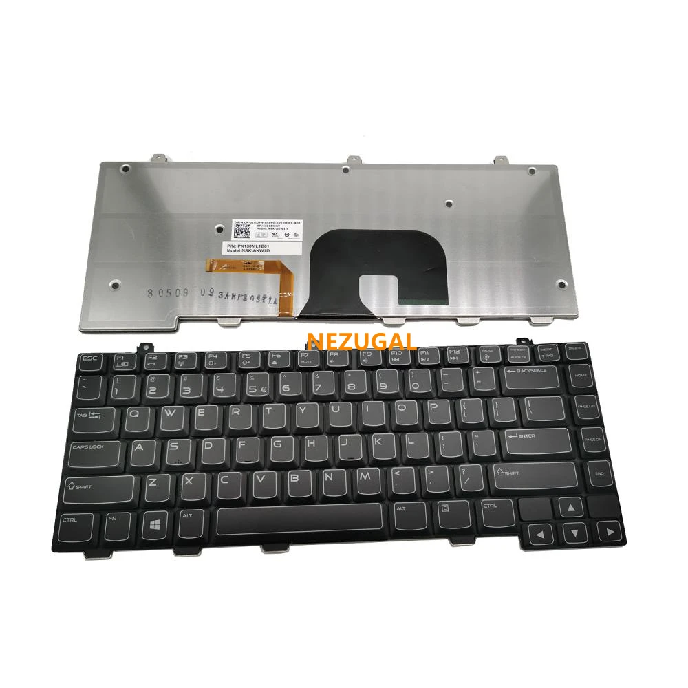 

Клавиатура для ноутбука с английской раскладкой для Dell Alienware M14X R2 M14X R1 P18G с подсветкой